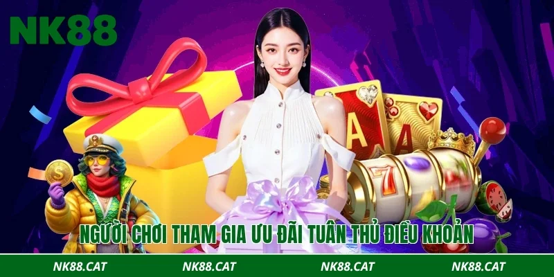 Người chơi tham gia ưu đãi tuân thủ điều khoản