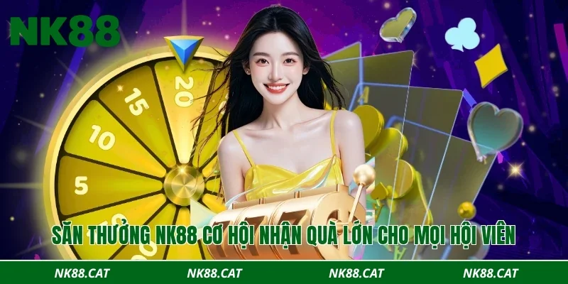 Săn thưởng NK88 cơ hội nhận quà lớn cho mọi hội viên