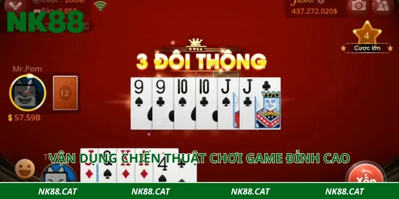 Vận dụng chiến thuật chơi game đỉnh cao